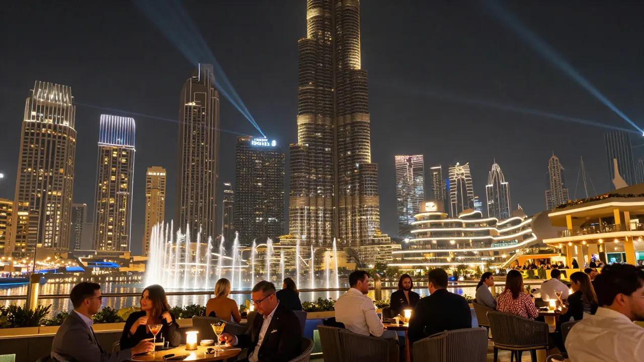 Night Life in Dubai - Hot Nights: Where the City Comes Alive After Dark
