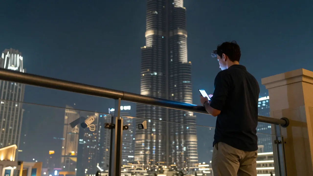 Call Girl in Dubai Reveals Spots